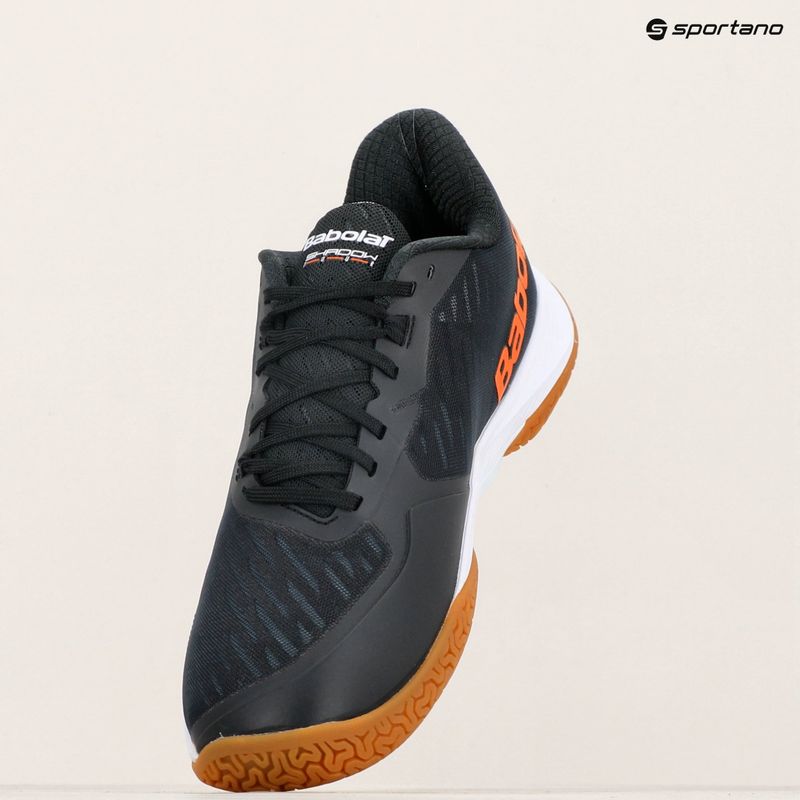 Cipő do badmintona férfi Babolat Shadow Tour 5 black/ orange 14
