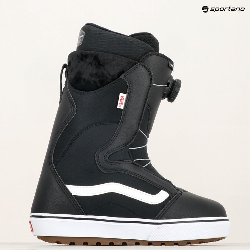 Női snowboard cipő Vans Encore OG black/white 14