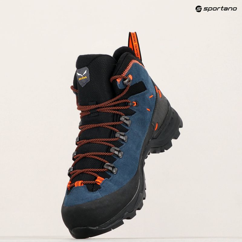 Férfi túrabakancs Salewa Alp Mate Winter Mid PTX sötét farmer/ fekete 7