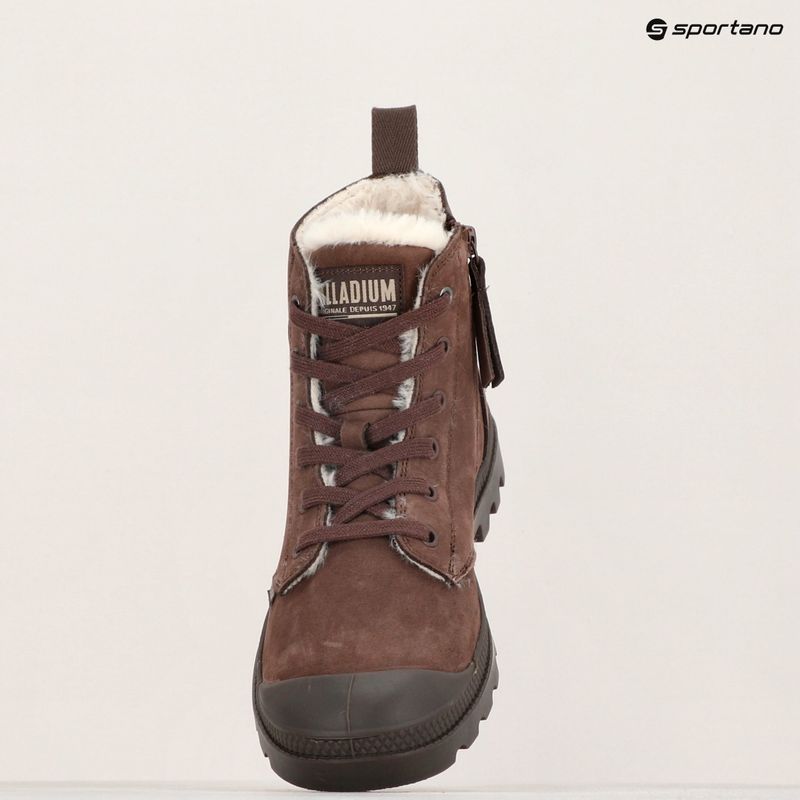 Férfi Palladium Pampa HI ZIP WL csizma yak barna 15