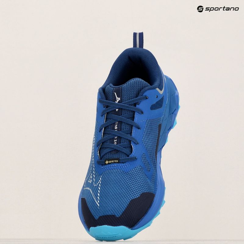 Férfi futócipő Mizuno Wave Ibuki 4 GTX klasszikus kék/fehér/folyókék 9