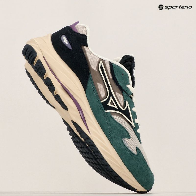 Mizuno Wave Rider Βeta silver cloud/vulcan/bistro zöld cipő 16