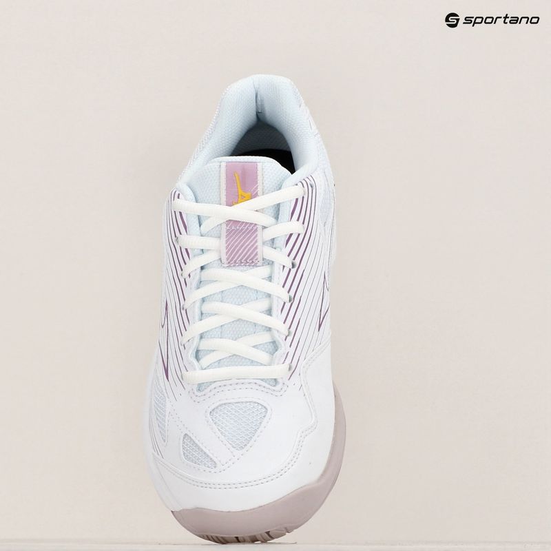 Mizuno Cyclone Speed 4 röplabdacipő fehér/patrician purple/quince 12