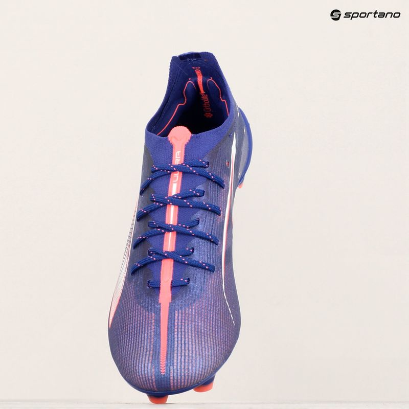 PUMA Ultra 5 Ultimate FG lapis lazuli/puma fehér/sunset gloe futballcipő 20