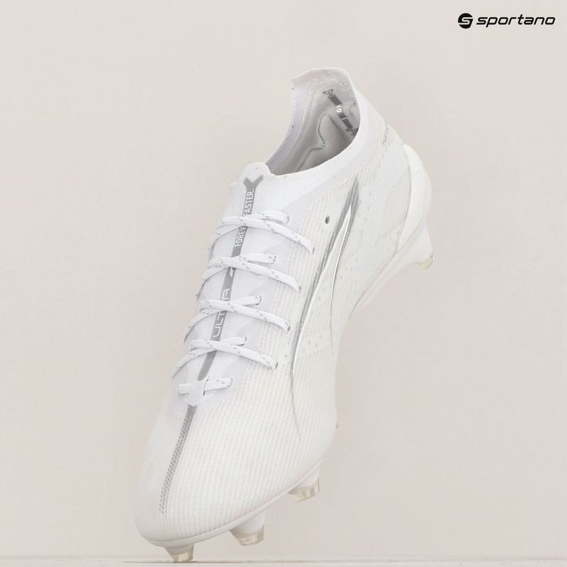 PUMA Ultra 5 Ultimate FG futballcipő puma fehér/puma fehér 15