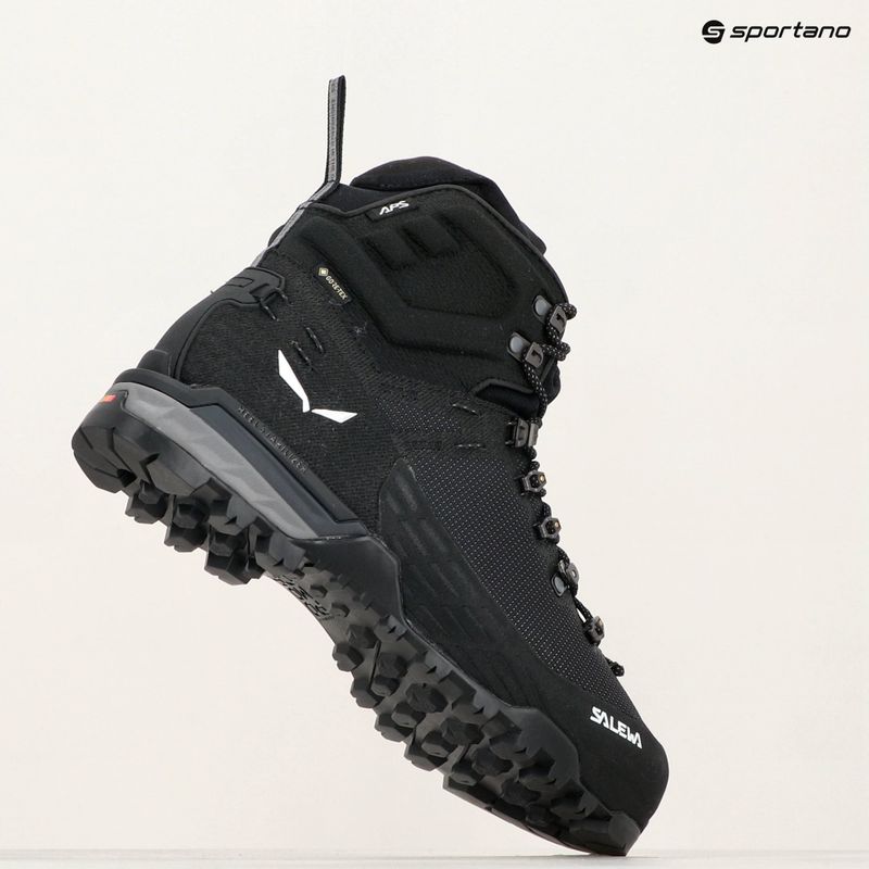 Férfi  trekking cipő Salewa Ortles Edge Mid GTX black/ black 16