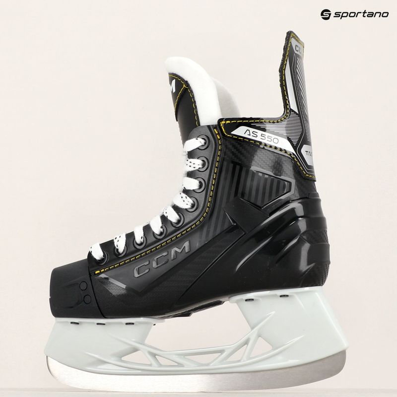 CCM Tacks gyermek hokikorcsolya AS-550 JR fekete 9