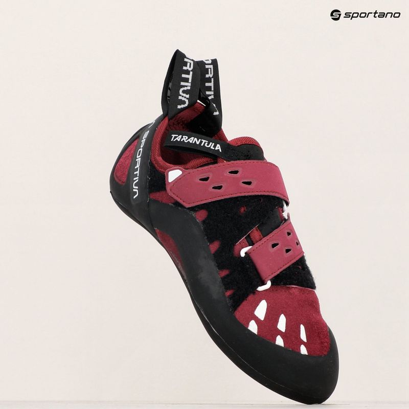 La Sportiva Tarantula piros szilva női hegymászó cipő 15