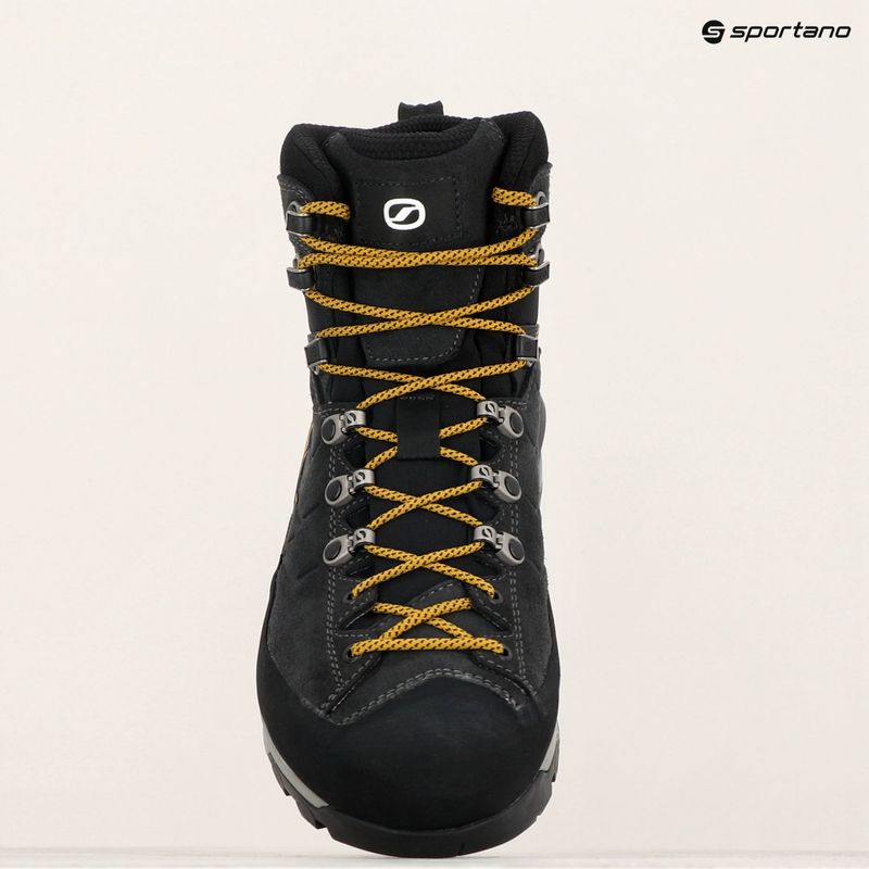 Férfi trekking cipő SCARPA Mescalito TRK GTX dark anthracite/ mustard 8