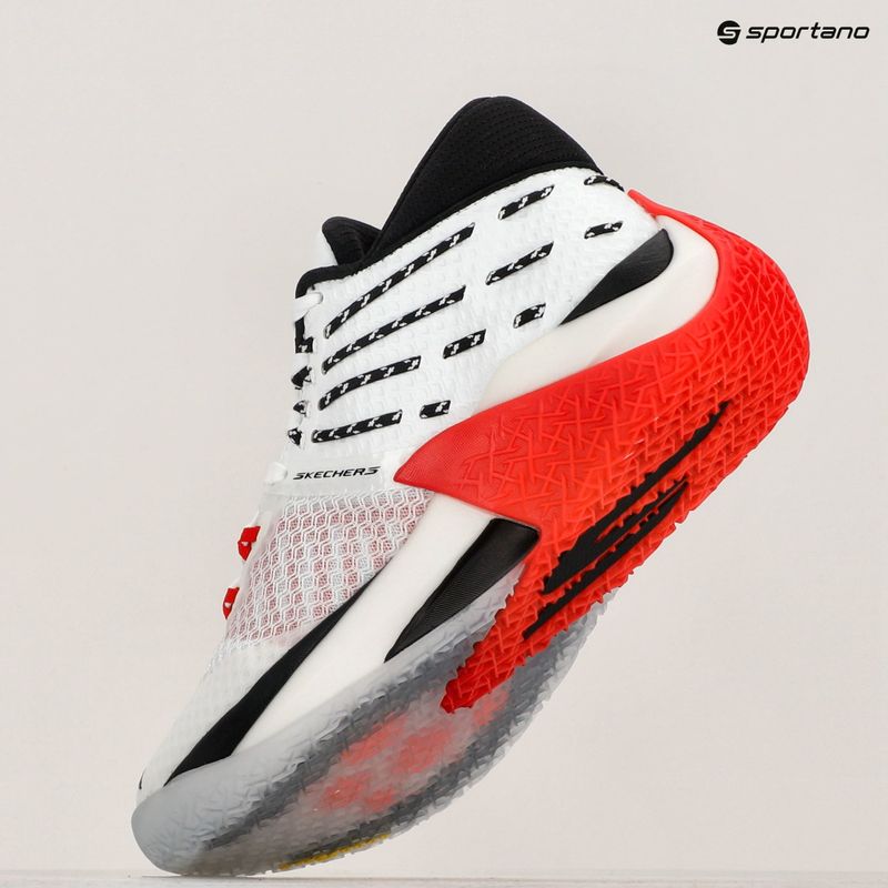 Férfi kosárlabdás cipő SKECHERS SKX Elevate white/red/black 10