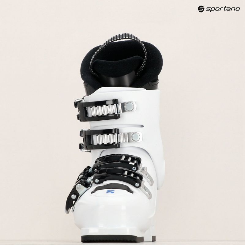 Gyerek sícipő Salomon S/Race 60T M Jr white/white/process blue 7