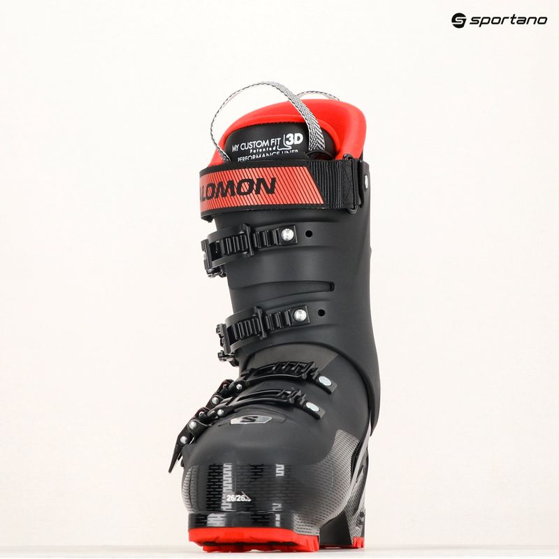 Férfi síbakancs Salomon S/Pro HV 100 GW fekete/piros/beluga 7