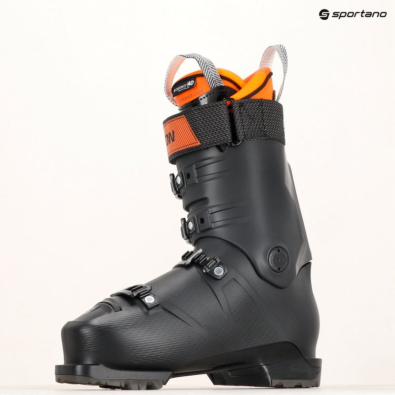 Férfi sícipő Salomon S/Pro Supra 110 GW black/dark grey met./orange tiger 7