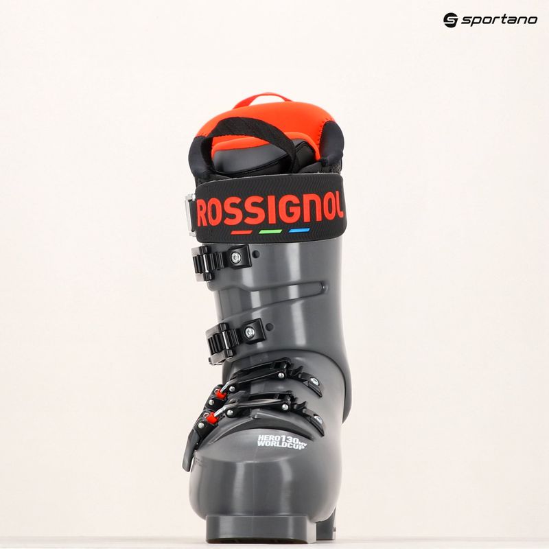 Férfi sícipő Rossignol Hero World Cup 130 MV meteor grey 7
