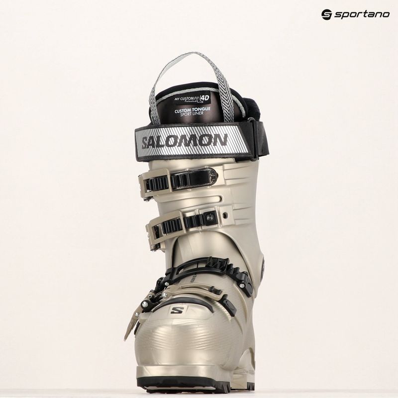 Női sícipő Salomon S/Pro Alpha 100 W GW light bronze met./black/black 7