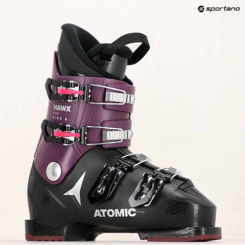 Cipő narciarskie dziecięce Atomic Hawx Kids 4 black/violet/pink 7