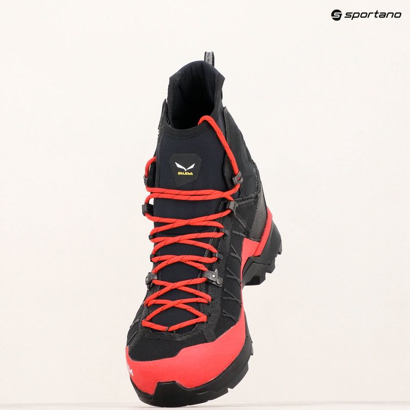 Férfi túrabakancs Salewa Ortles Light Light Mid Ptx láng/fekete 8