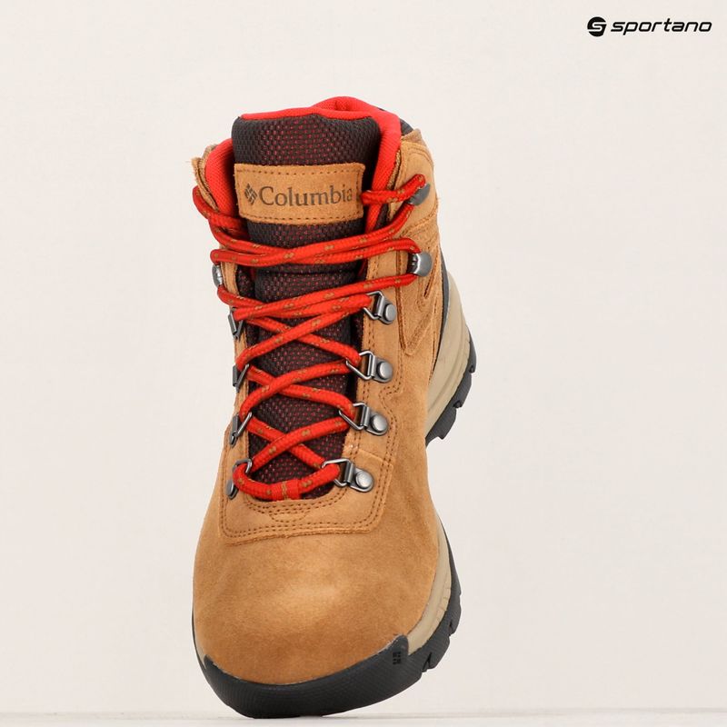 Columbia Newton Ridge Plus WP Amped elk/mountain red 289 női túrabakancsok 12