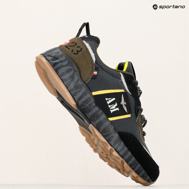 Férfi cipő Aeronautica Militare SC293CT3381 green/black/dark grey 9