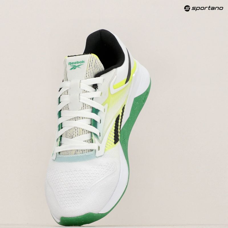 Edzőcipő Reebok Nano x4 cloud white/solar acid yellow/sport green 9