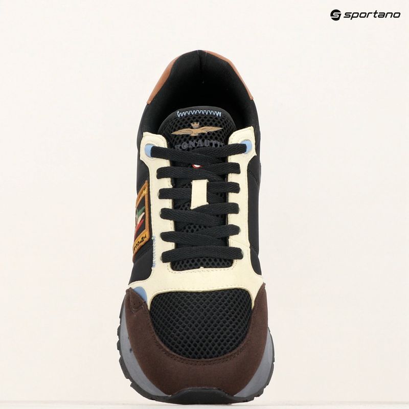 Férfi cipő Aeronautica Militare SC292CT3331 blue/light brown/black 9