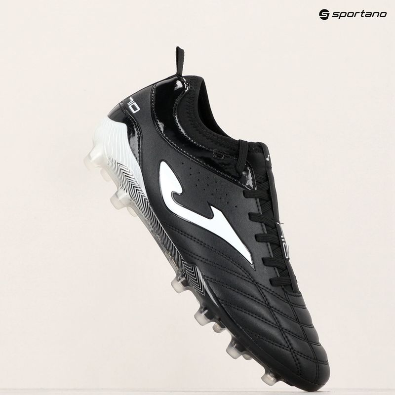 Férfi futballcipő Joma Numero-10 FG black/white 9