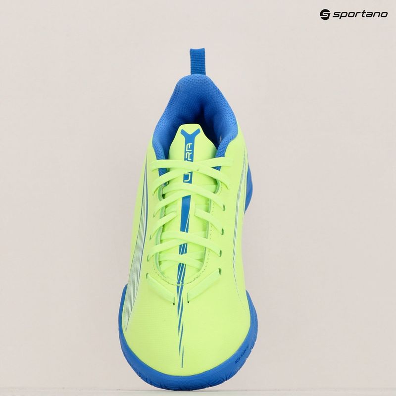 PUMA Ultra 5 Play IT Jr pezsgőalma/puma fehér gyermek futballcipő 10
