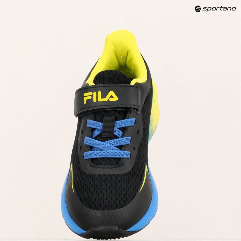 FILA Crusher V fekete / vallarta kék gyermek cipő 8