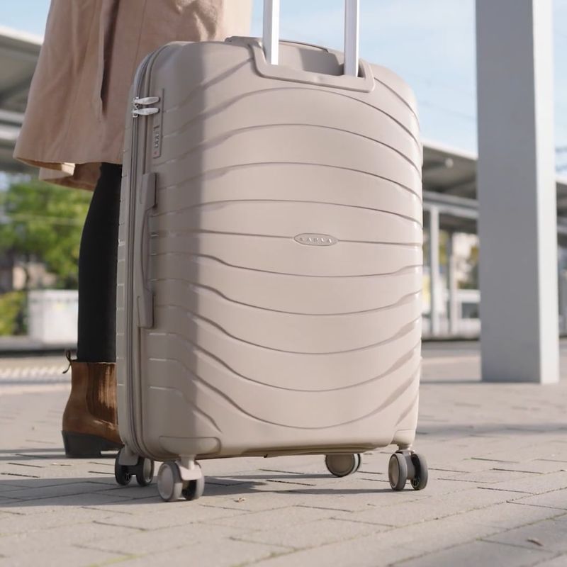 KADVA Brava 40 l bézs kabinbőrönd 22
