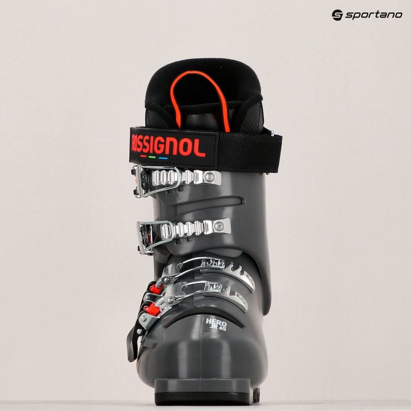 Gyerek sícipő Rossignol Hero JR 65 meteor grey 7