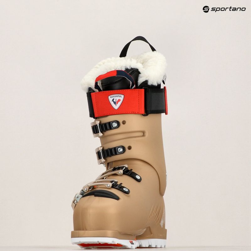 Női sícipő Rossignol Pure Pro Heat GW W metal gold 7