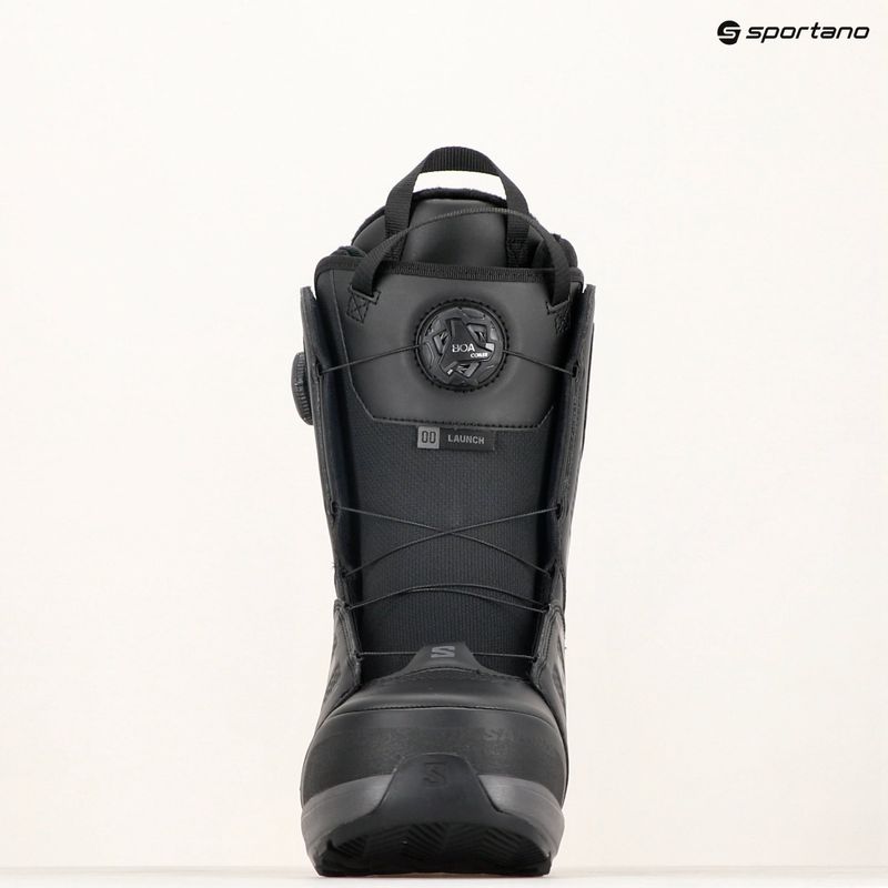 Férfi snowboard cipő Salomon Launch Boa SJ Boa black 7