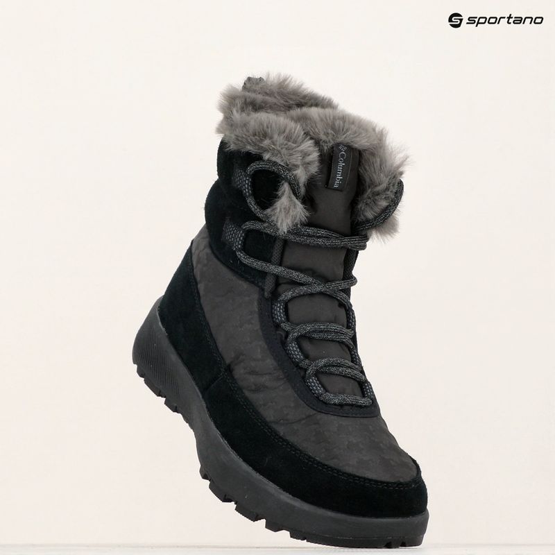 Női hótaposó Columbia Slopeside Peak Luxe V2 black/graphite 9