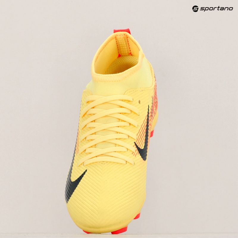 Gyerek focicipő Nike Superfly 10 Club Kylian Mbappe FG/MG light laser orange/armory navy 9