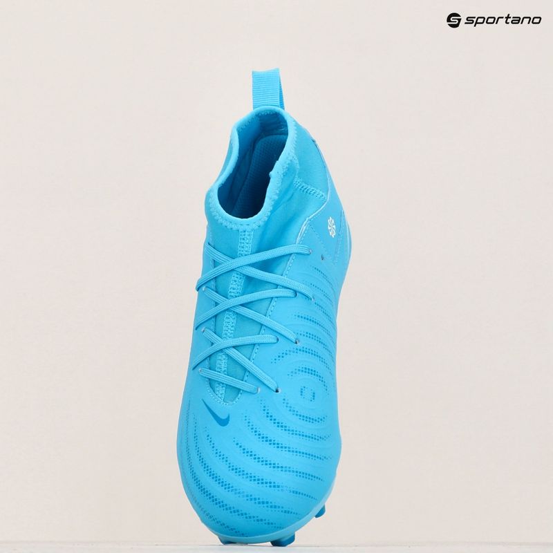 Nike Phantom Luna 2 Academy FG/MG kék düh/fehér gyermek focicipő 9