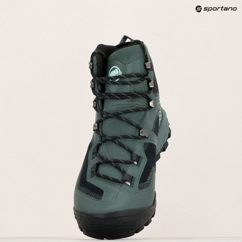 Mammut férfi túrabakancs Ducan II High GTX mély jade/fekete 9