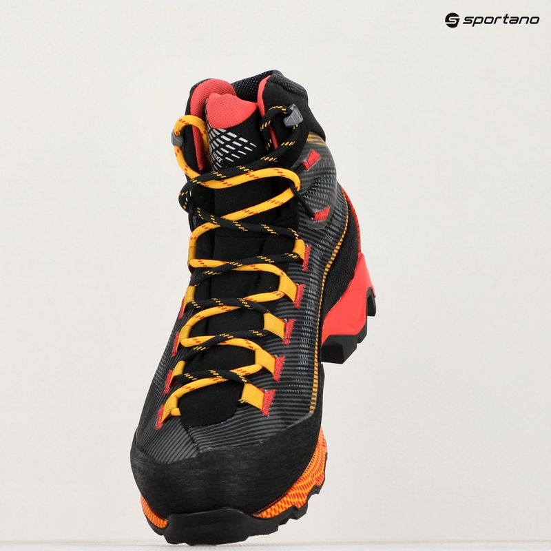Férfi magashegyi cipő La Sportiva Aequilibrium Hike GTX carbon/ yellow 9