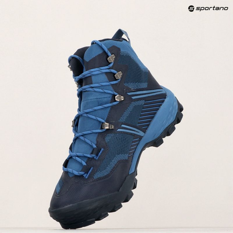 Férfi túracipő Mammut Ducan II High GTX marine/ deep ice 9
