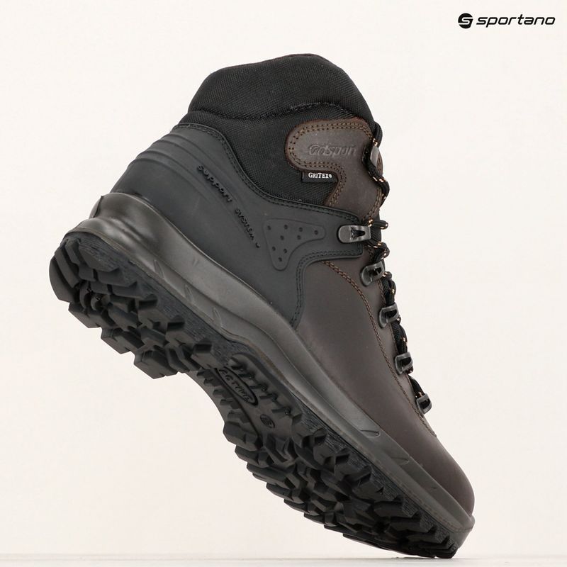 Férfi  trekking cipő Grisport 13229P8G black 9