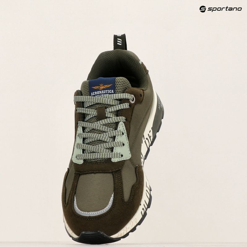 Férfi cipő Aeronautica Militare SC276CT3380 dark green/light green 9