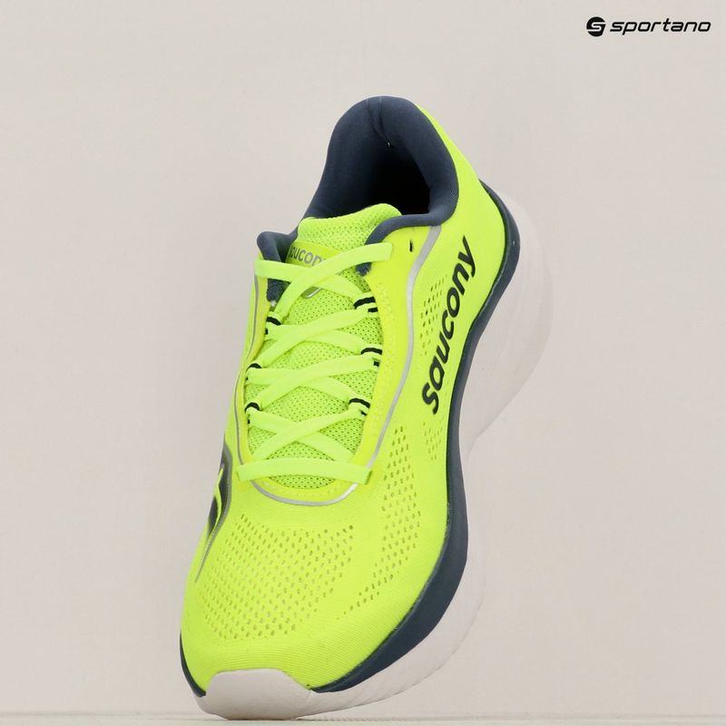 Férfi futócipő Saucony Kinvara 15 citron/navy 10