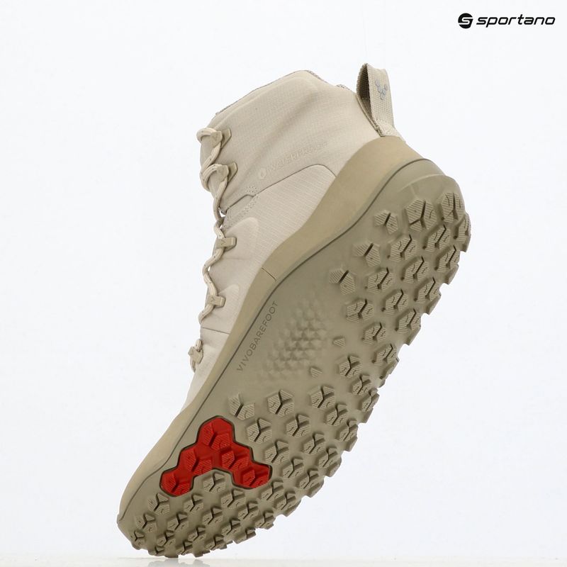 Férfi barefoot cipő Vivobarefoot Tracker Textile AT silver birch 9