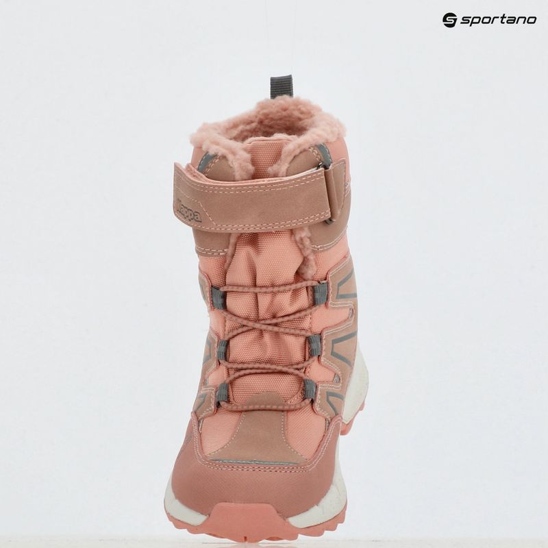 Gyerek hótaposó Kappa Floki Tex rose/grey 9