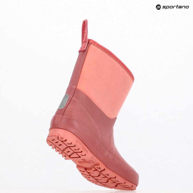 Gyerek gumicsizma Tretorn Kuling Neoprene dusty cedar 14