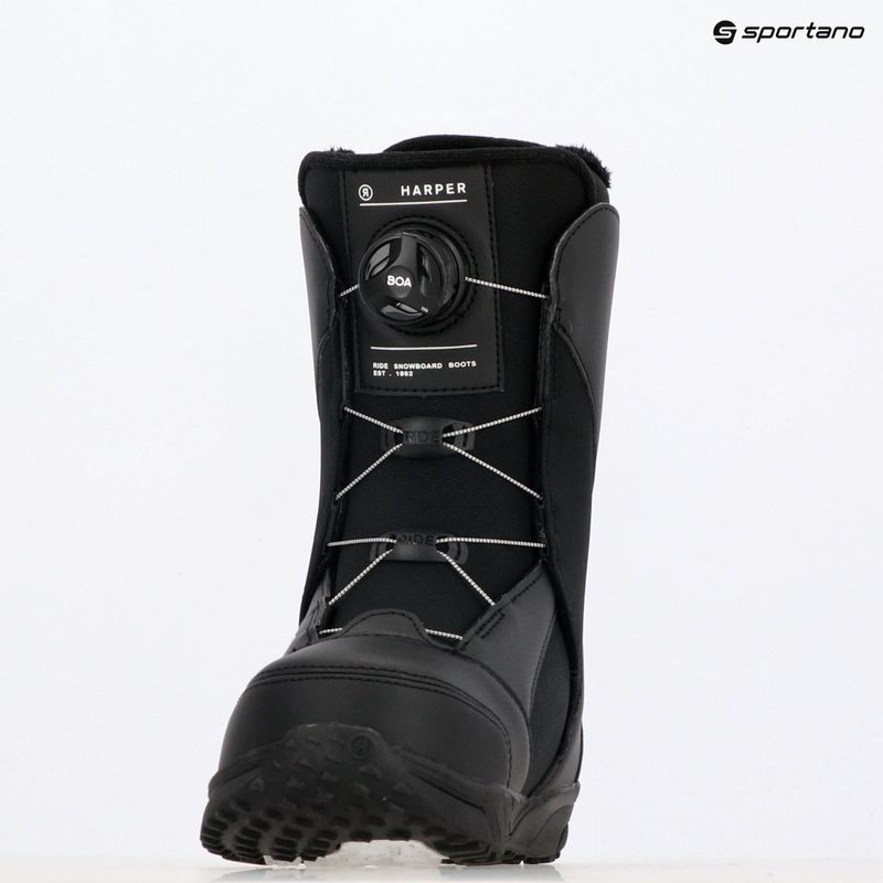 Női snowboard cipő RIDE Harper black 7