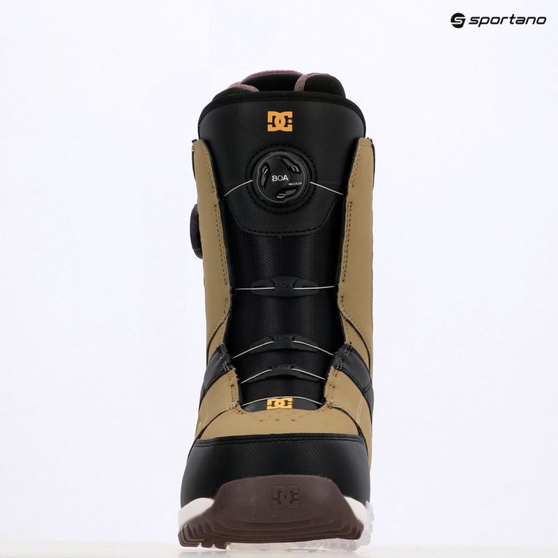 Férfi snowboard cipő DC Control brown/black/white 8