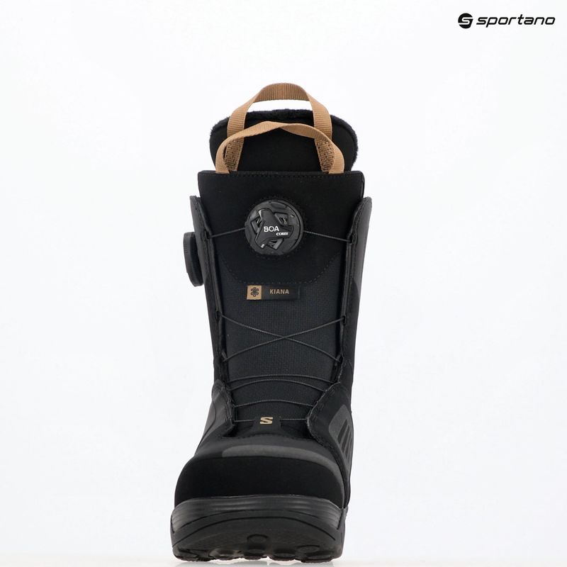 Női snowboardos cipő Salomon Kiana Dual Boa W black/black/sepia tint 7