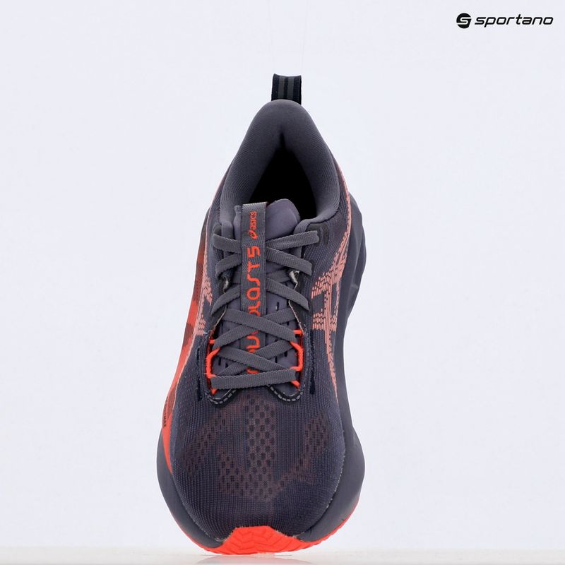 Női futócipő ASICS Novablast 5 greyish purple/coral reef 9