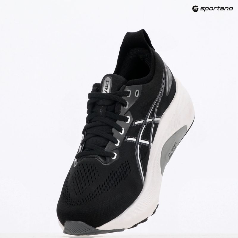 ASICS Gel-Kayano 31 Extra Wide fekete/fehér férfi futócipő 9
