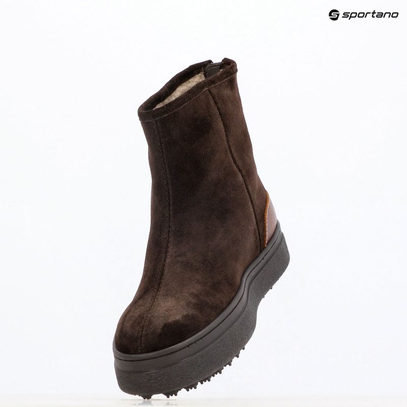 Női hótaposó GANT Snowhill espresso brown 16